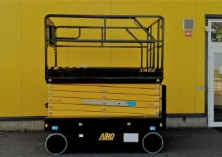 AIRO X14 EW Wheeled scissor lifts (2015 - 2026) Specifications & Dimensions