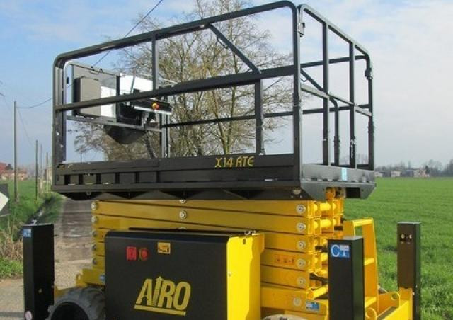 AIRO X14 RTE Wheeled scissor lifts (2017 - 2026) Specifications & Dimensions