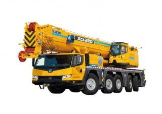 XCMG XCA220Y crane - load chart, specs & dimensions (2023 - 2026)