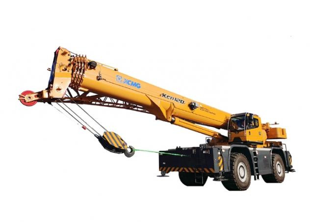 XCMG XCR120 crane - load chart, specs & dimensions (2021 - 2026)