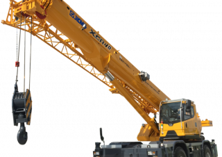 XCMG XCR40 crane - load chart, specs & dimensions (2022 - 2026)