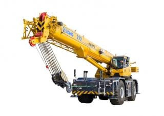 XCMG XCR70 crane - load chart, specs & dimensions (2021 - 2026)