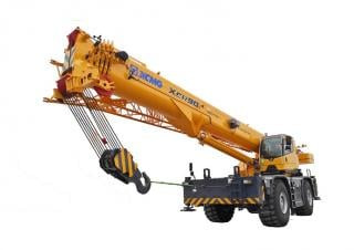 XCMG XCR90 crane - load chart, specs & dimensions (2021 - 2026)