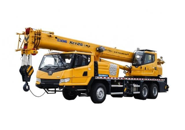XCMG XCT25L4Y crane - load chart, specs & dimensions (2021 - 2026)