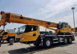 XCMG XCT25L5SR crane - load chart, specs & dimensions (2021 - 2026)