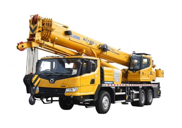 XCMG XCT25L5Y crane - load chart, specs & dimensions (2021 - 2026)