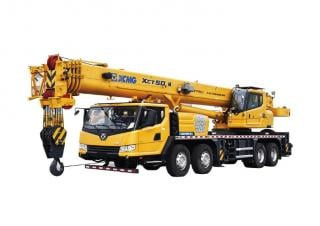 XCMG XCT50M crane - load chart, specs & dimensions (2021 - 2026)