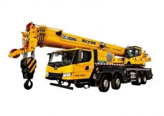 XCMG XCT55S crane - load chart, specs & dimensions (2021 - 2026)