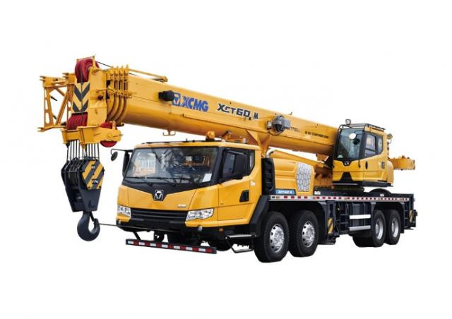 XCMG XCT60M crane - load chart, specs & dimensions (2021 - 2026)