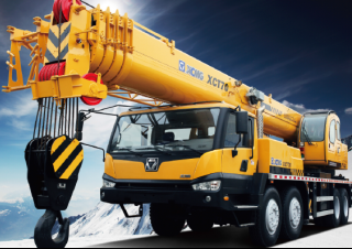 XCMG XCT70E crane - load chart, specs & dimensions (2017 - 2026)