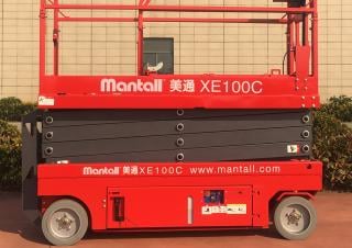 XE-100C Mantall Wheeled scissor lifts