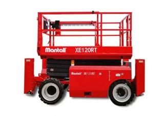 XE100RT Mantall Wheeled scissor lifts