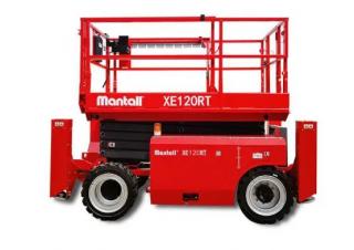 XE120RT Mantall Wheeled scissor lifts