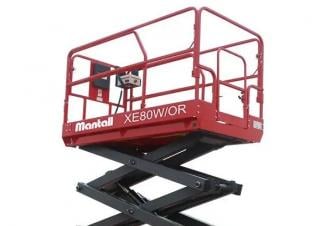 XE120W/OR Mantall Wheeled scissor lifts