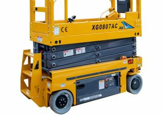 XCMG XG0807ACW-LI Wheeled scissor lifts (2022 - 2026) Specifications & Dimensions