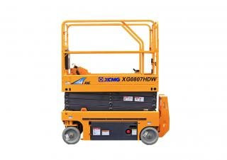 XCMG XG0807AEW Wheeled scissor lifts (2022 - 2026) Specifications & Dimensions