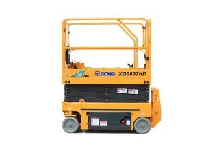 XCMG XG0807HD Wheeled scissor lifts (2022 - 2026) Specifications & Dimensions