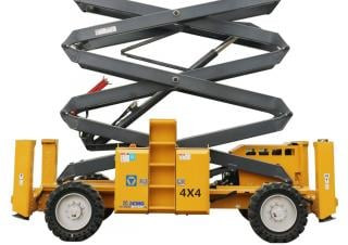 XCMG XG1523RT Wheeled scissor lifts (2022 - 2026) Specifications & Dimensions