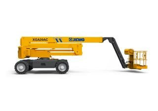 XCMG XGA20ACE Wheeled Articulating Boom Lifts (2022 - 2026) Specifications & Dimensions