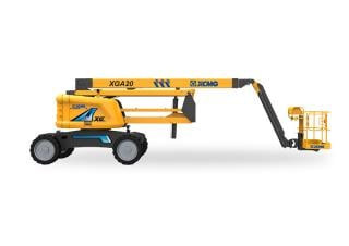 XCMG XGA20E Wheeled Articulating Boom Lifts (2022 - 2026) Specifications & Dimensions