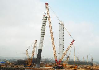 XCMG XGC28000 crane - load chart, specs & dimensions (2017 - 2026)