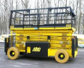AIRO XL 19 E Wheeled scissor lifts (2010 - 2014) Specifications & Dimensions