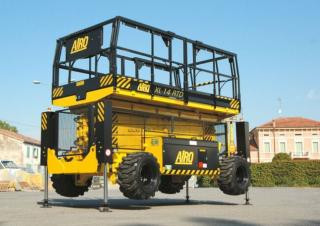 AIRO XL14 RTD Wheeled scissor lifts (2015 - 2021) Specifications & Dimensions