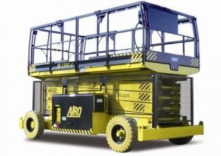 AIRO XL16 E Wheeled scissor lifts (2015 - 2021) Specifications & Dimensions