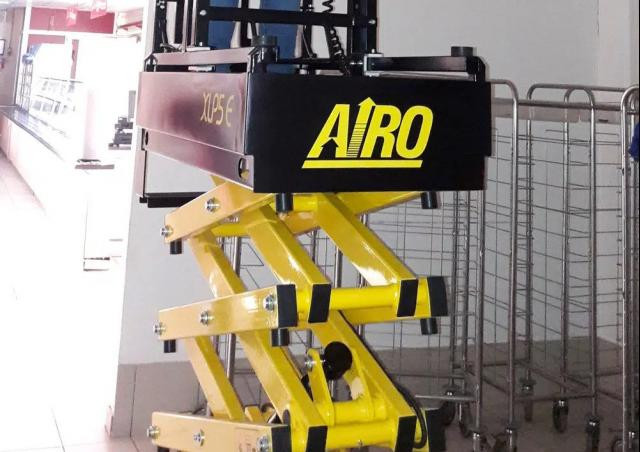 AIRO XP5 E DUAL Wheeled scissor lifts (2022 - 2026) Specifications & Dimensions