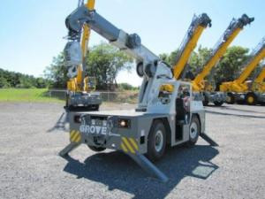 Grove YB4409 crane - load chart, specs & dimensions (2001 - 2018)
