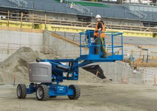 Genie Z-45/25 RT Wheeled Articulating Boom Lifts (2007 - 2012) Specifications & Dimensions