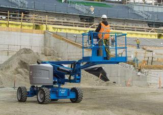 Genie Z-45/25J RT Wheeled Articulating Boom Lifts (2017 - 2019) Specifications & Dimensions