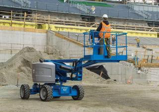 Genie Z-45/25J RT Wheeled Articulating Boom Lifts (2022 - 2026) Specifications & Dimensions