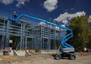 Genie Z-60/37 DC Wheeled Articulating Boom Lifts (2021 - 2025) Specifications & Dimensions