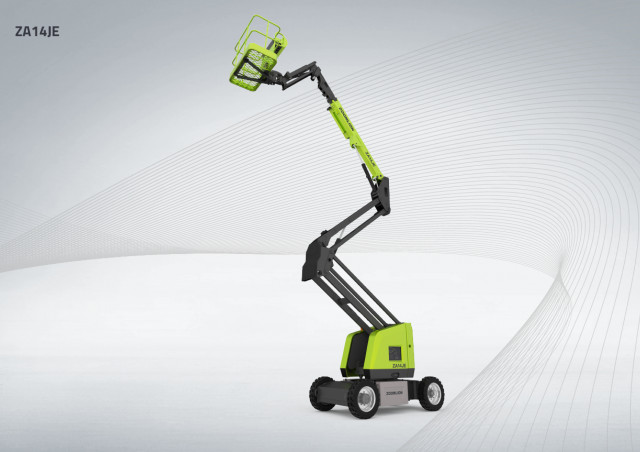 Zoomlion ZA14JE Wheeled Articulating Boom Lifts (2020 - 2026) Specifications & Dimensions