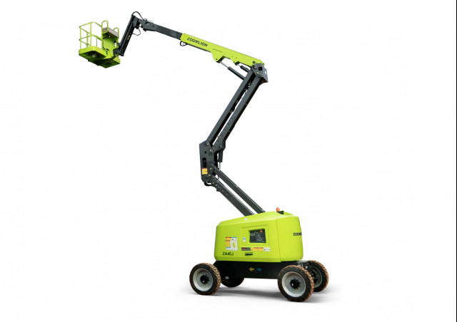 Zoomlion ZA45J Wheeled Articulating Boom Lifts (2022 - 2026) Specifications & Dimensions