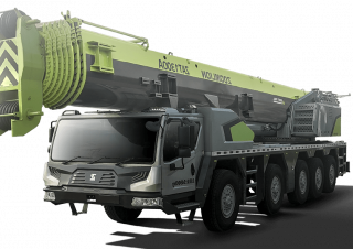 Zoomlion ZAT1300A863 crane - load chart, specs & dimensions (2023 - 2026)