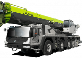 Zoomlion ZAT2000V863 crane - load chart, specs & dimensions (2023 - 2026)