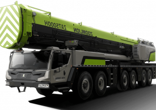 Zoomlion ZAT5000H763 crane - load chart, specs & dimensions (2023 - 2026)