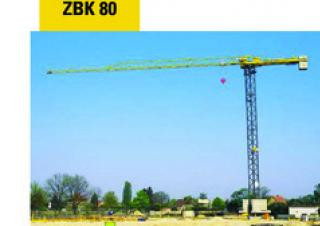 Zeppelin ZBK 80-FK38-TS13-SL crane - load chart, specs & dimensions (1990 - 1998)