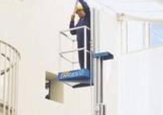 ZLV 1200 B Zarges Single Vertical Mast Boom Lifts
