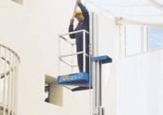 ZLV 1200 B Zarges Single Vertical Mast Boom Lifts
