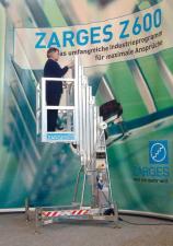 ZPL 14 Zarges Single Vertical Mast Boom Lifts