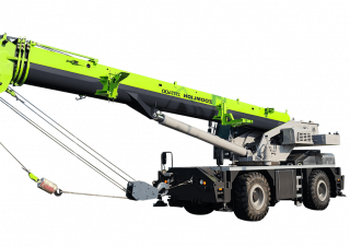 Zoomlion ZRT400V432 crane - load chart, specs & dimensions (2023 - 2026)