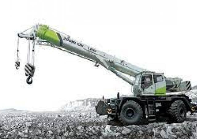 Zoomlion ZRT600 crane - load chart, specs & dimensions (2021 - 2023)