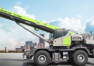Zoomlion ZRT600E crane - load chart, specs & dimensions (2021 - 2023)