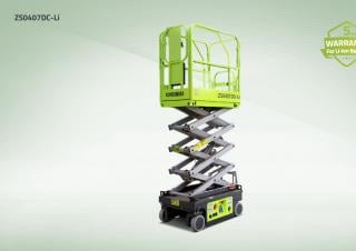 Zoomlion ZS0407DC Wheeled scissor lifts (2020 - 2026) Specifications & Dimensions