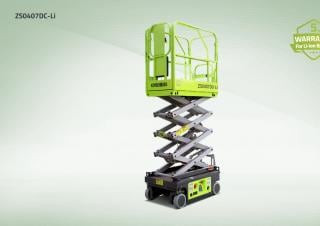 Zoomlion ZS0407DC-Li Wheeled scissor lifts (2020 - 2026) Specifications & Dimensions