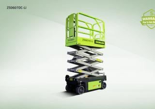Zoomlion ZS0607HD-Li Wheeled scissor lifts (2020 - 2026) Specifications & Dimensions