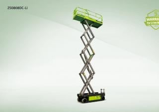 Zoomlion ZS0808DC-Li Wheeled scissor lifts (2020 - 2026) Specifications & Dimensions